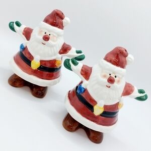 Home Trends Santa Claus Christmas‎ Holiday Salt and Pepper Shakers